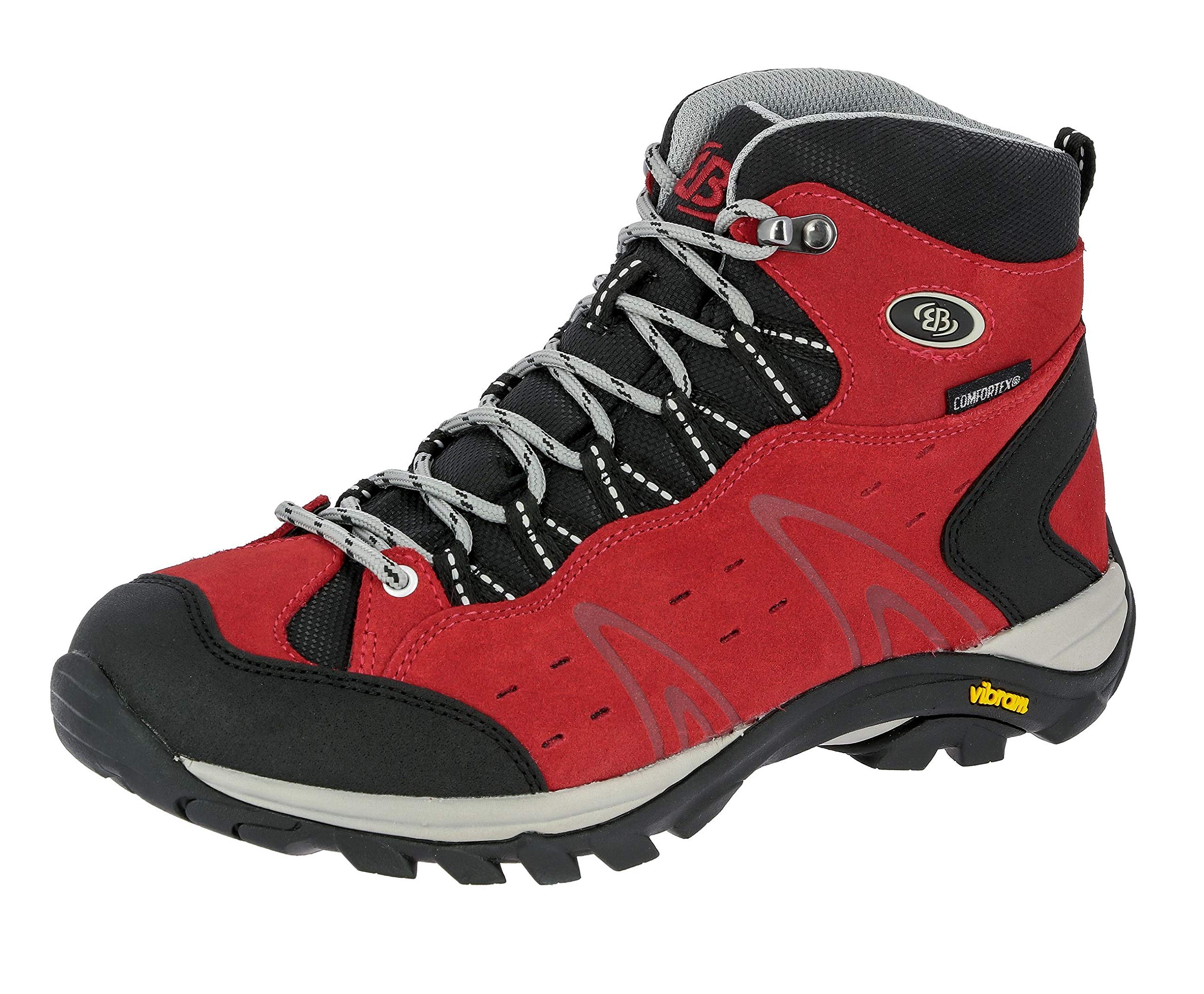Brütting Damen Mount Bona High Trekking- & Wanderschuhe, Rot, 37 EU