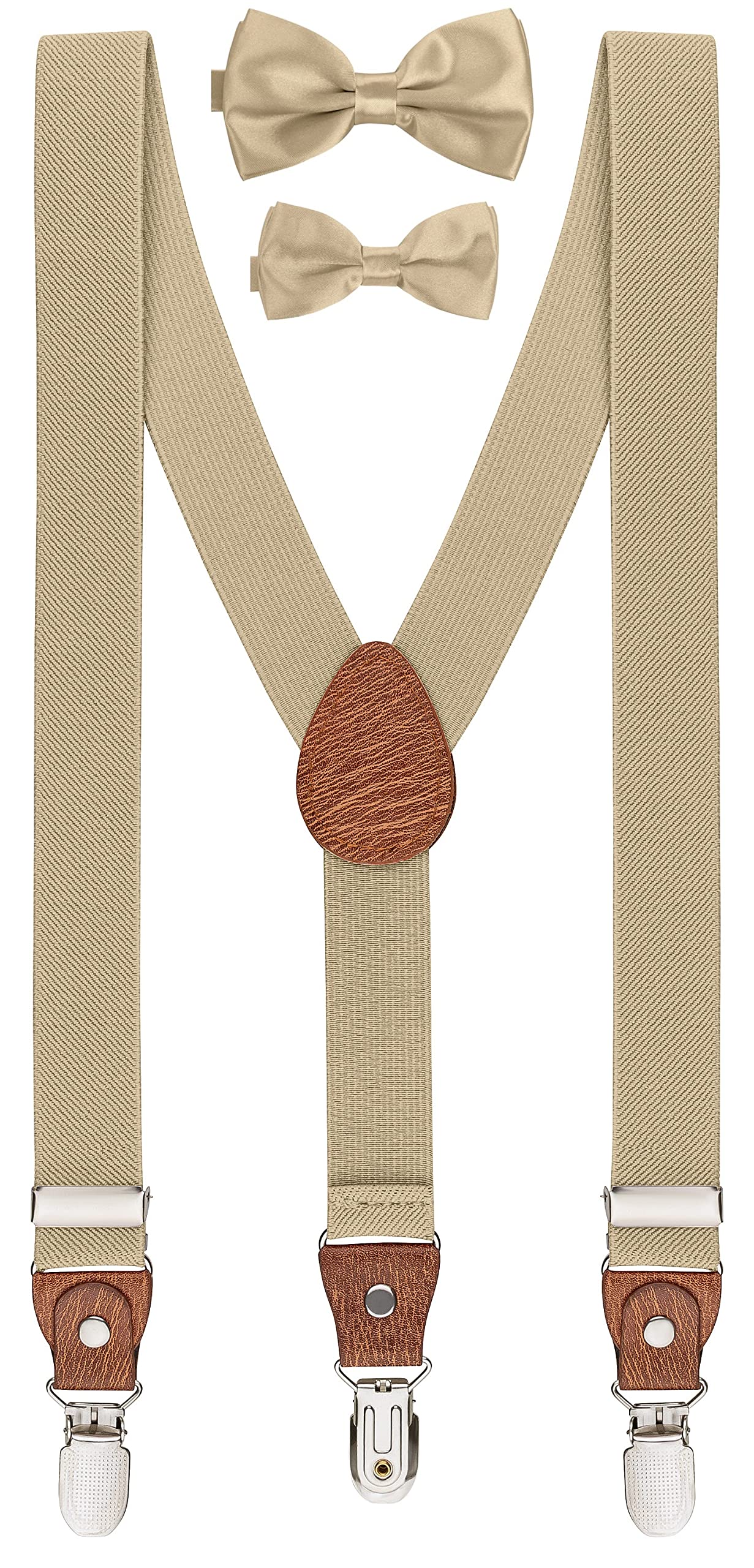 tirantes niño pajarita Set 11-17 años,beige