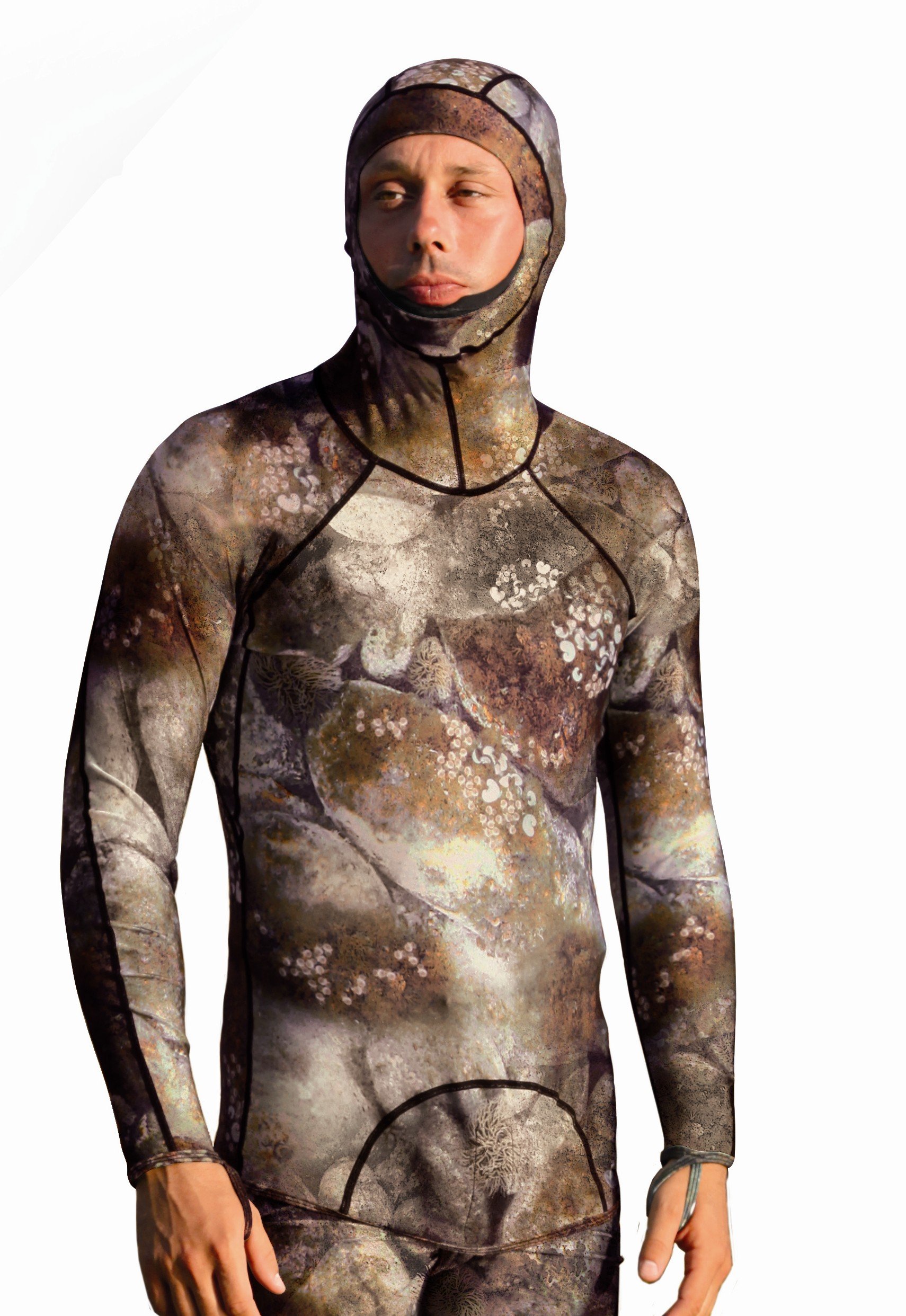 OMER Lycra Real 3D Camo Long Shirt