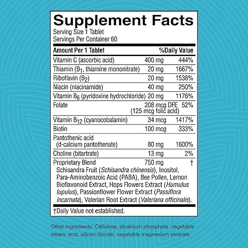 Miniatura 3 de Nature's Sunshine Nutri-Calm, 60 Tabletas