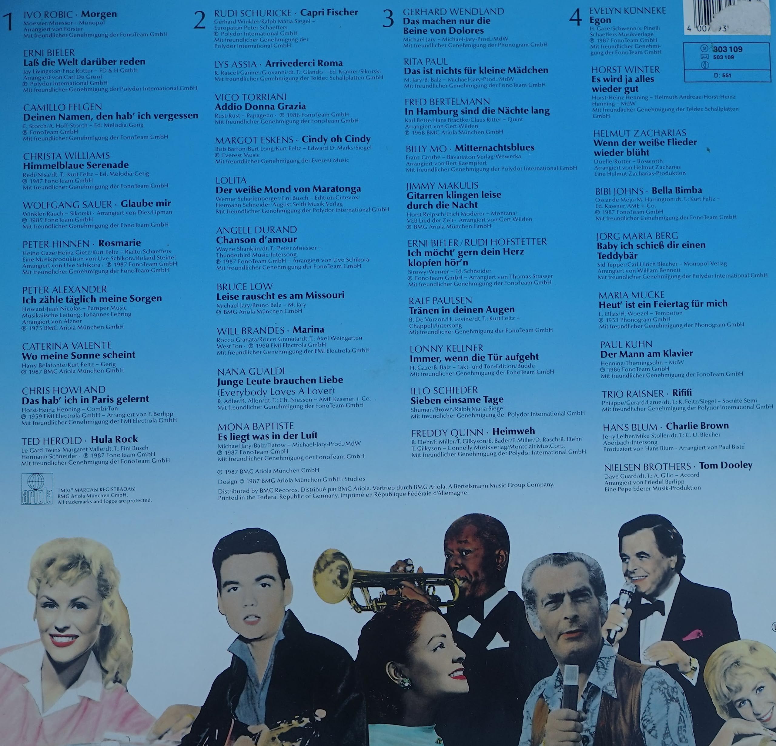 Das große deutsche Schlager Festival der 50er Jahre