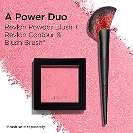 Revlon Powder Blush Face Makeup, High Impact Buildable Color, Lightweight & Smooth Finish, 030 Pinkognito, 0.17 oz