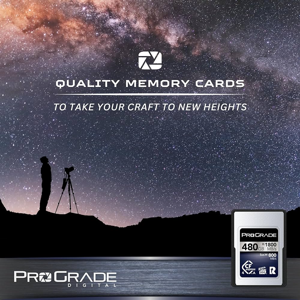 【Digit-X】ProGrade Digital Prograde Digital 512GB SDXC UHS-II U3 Class 10 V60 Memory
