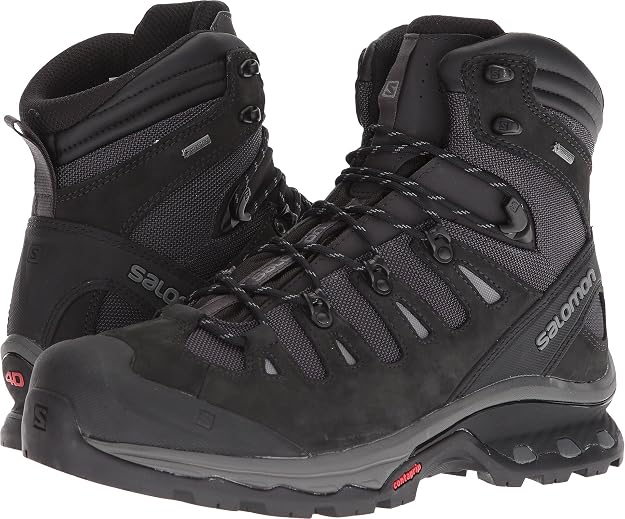 Salomon Men’s Quest 4D 2 GTX Leather / Canvas Hiking Boots