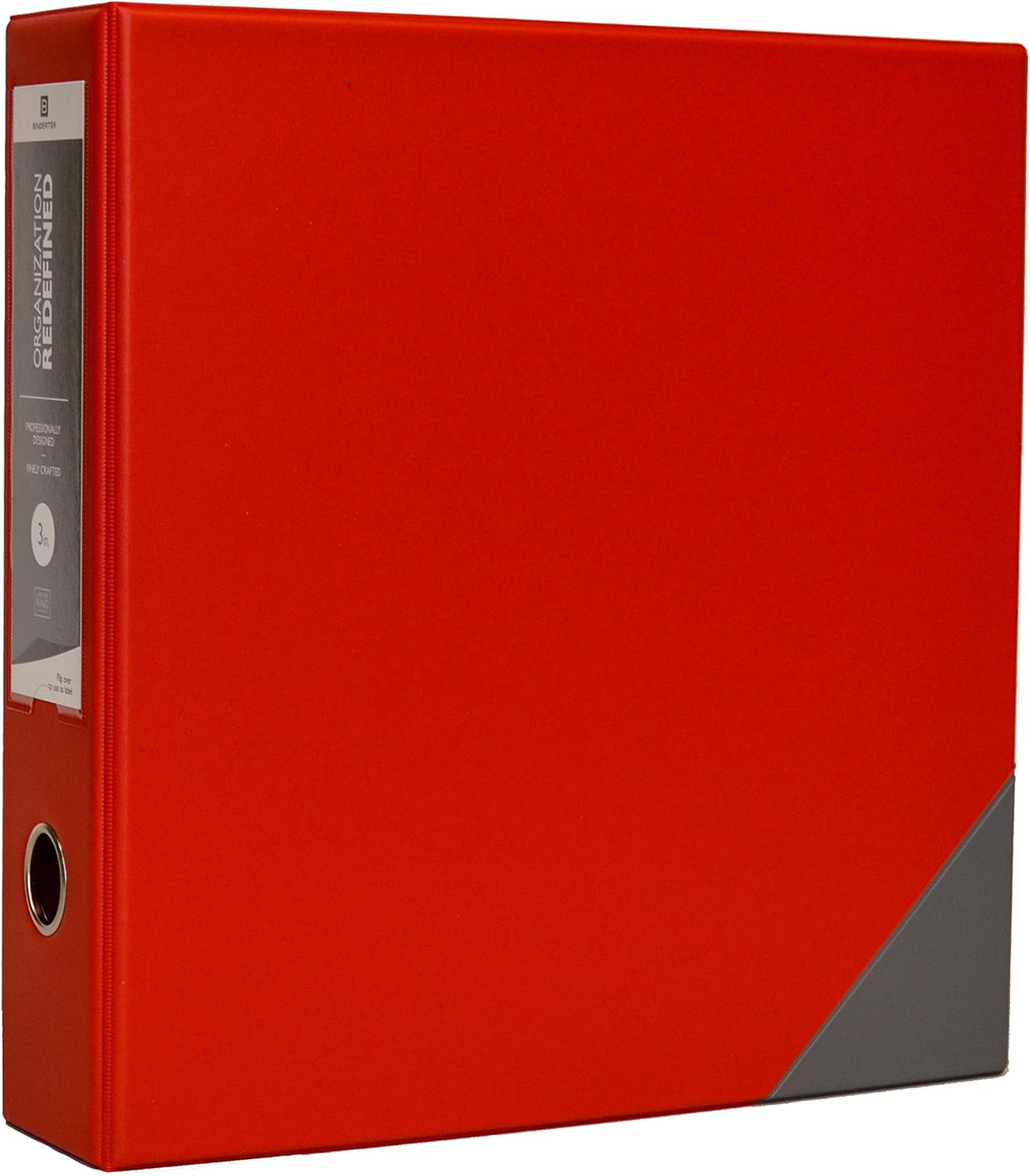 Bindertek 3Ring 3Inch Premium Vinyl Binder, Red Amazon.co.uk
