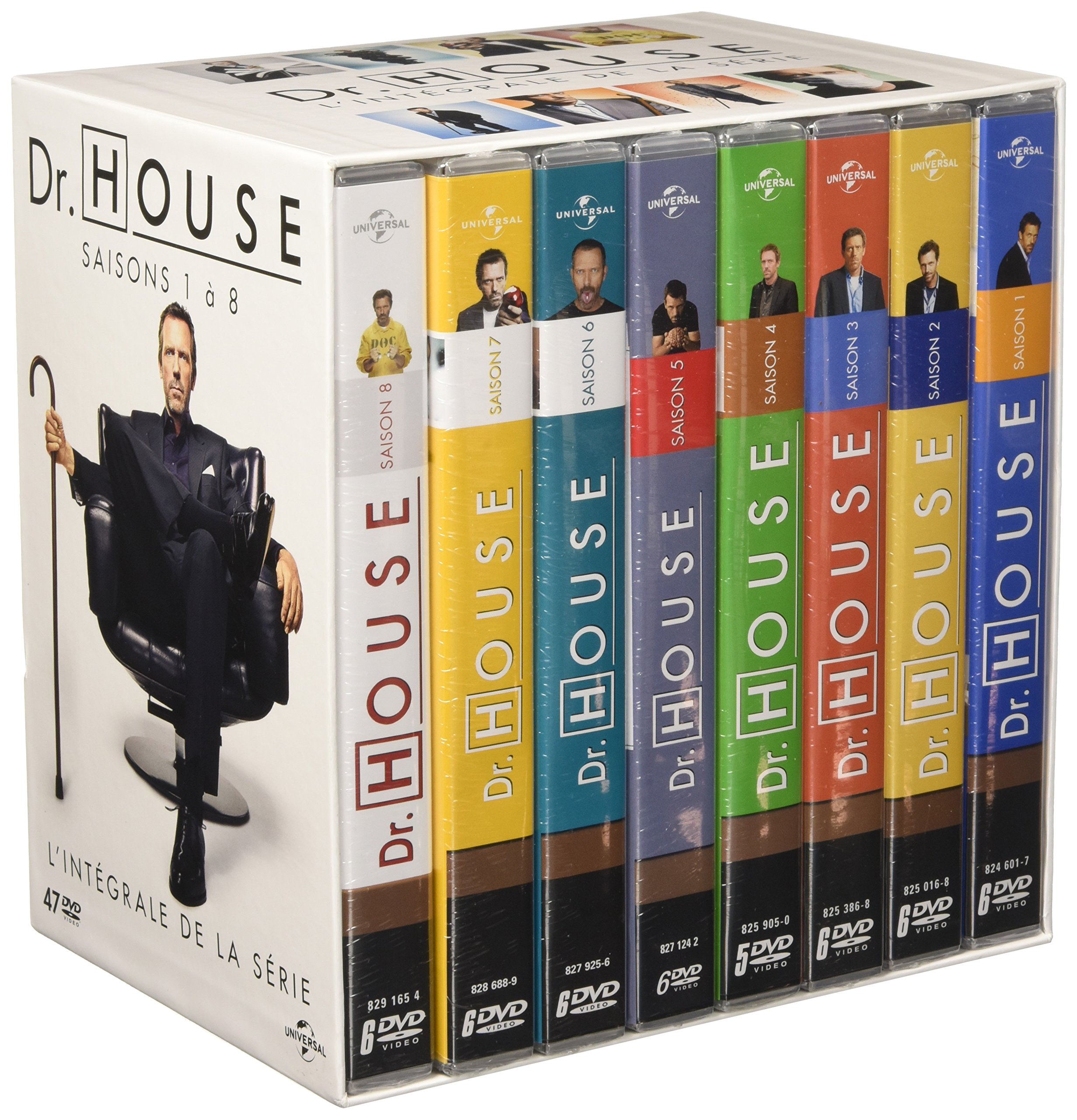 Coffret intégrale dr house, saisons 1 à 8