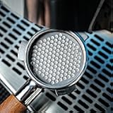 58mm Espresso Puck Screen for Portafilter Basket - Premium Stainless Steel Espresso Mesh Disk Screen Plate Ultra-Thin Design Coffee Filter (58.35mm, Silver)