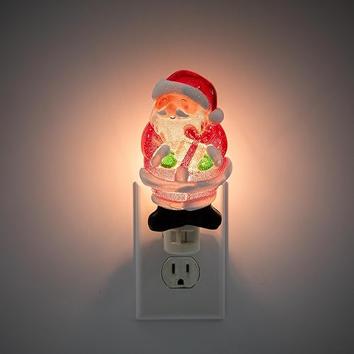 Miniatura 5 de Creative Hobbies Luz nocturna Heavenly Glow Angel - Incluye 5 W C7 y enchufe giratorio con interruptor de encendidoapagado