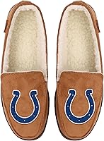 Vista 256 de FOCO Mens NFL Team Logo Moccasin Slippers
