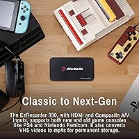 Vista 9 de AVerMedia EZRecorder 330G - Pase a través de 4K y grabación de video 1080p60, DVR con captura HDMI, convertidor digital, grabación programada, no se