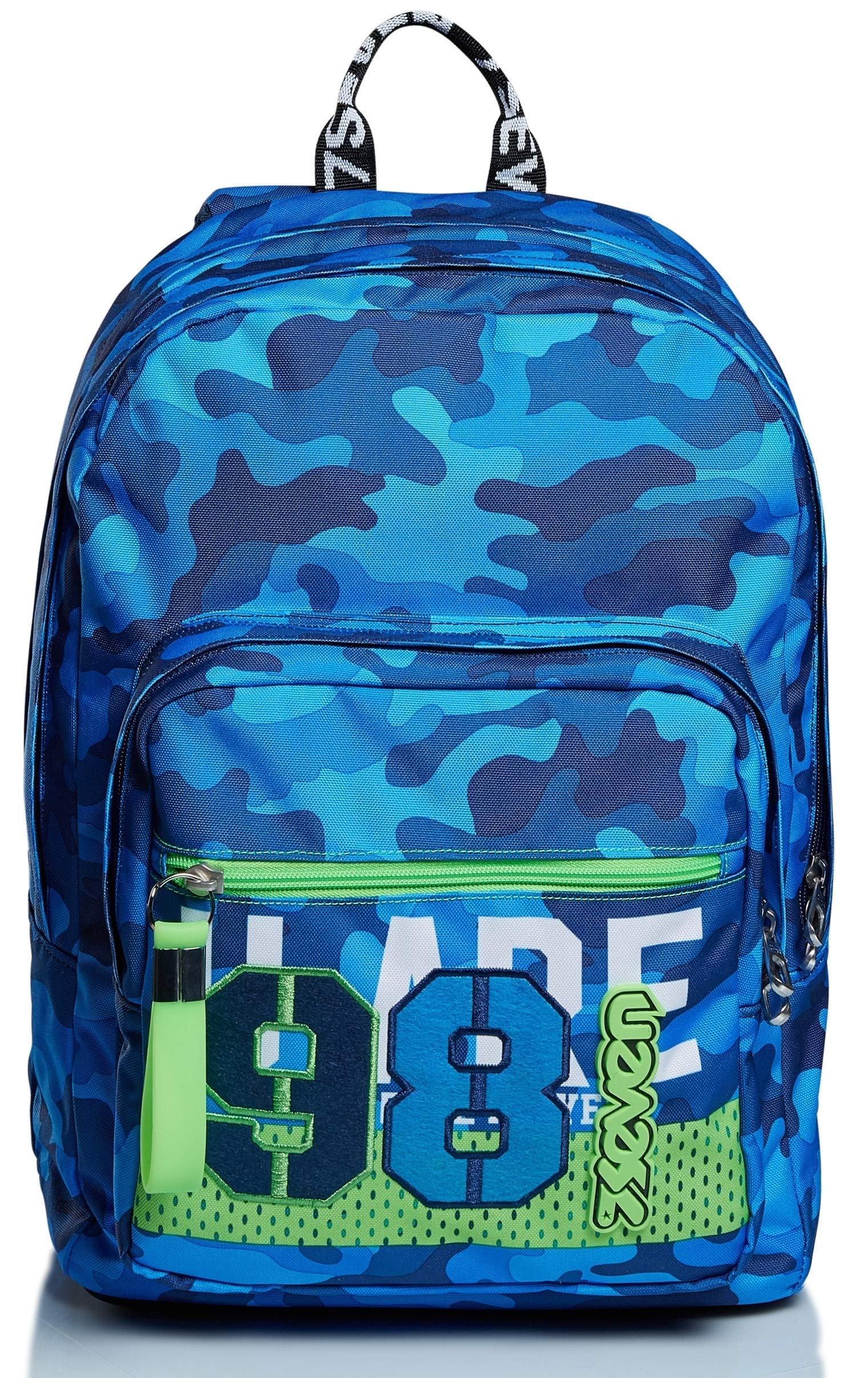 Kit scuola - ZAINO EXTRA FIT Seven + Carrello porta zaino - Crew