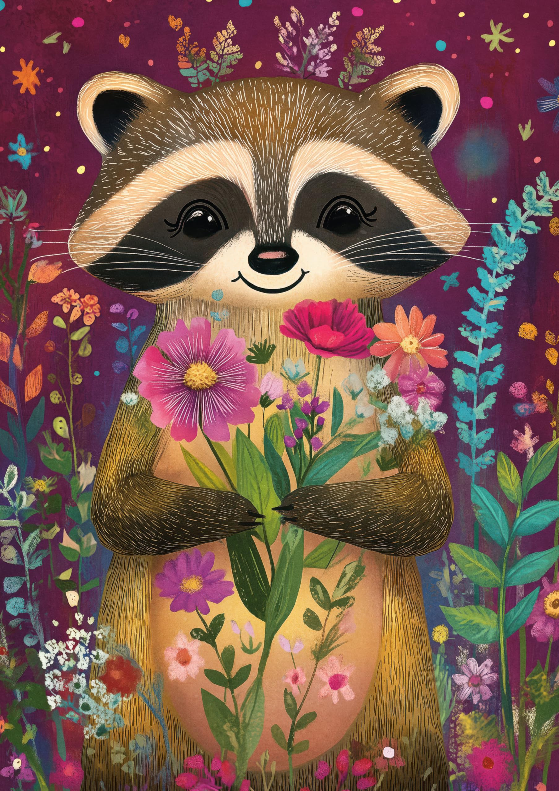 raccoonページ Amazon.com: Ceaco - JK Stewart - Raccoon Cutie - 500 Piece Jigsaw