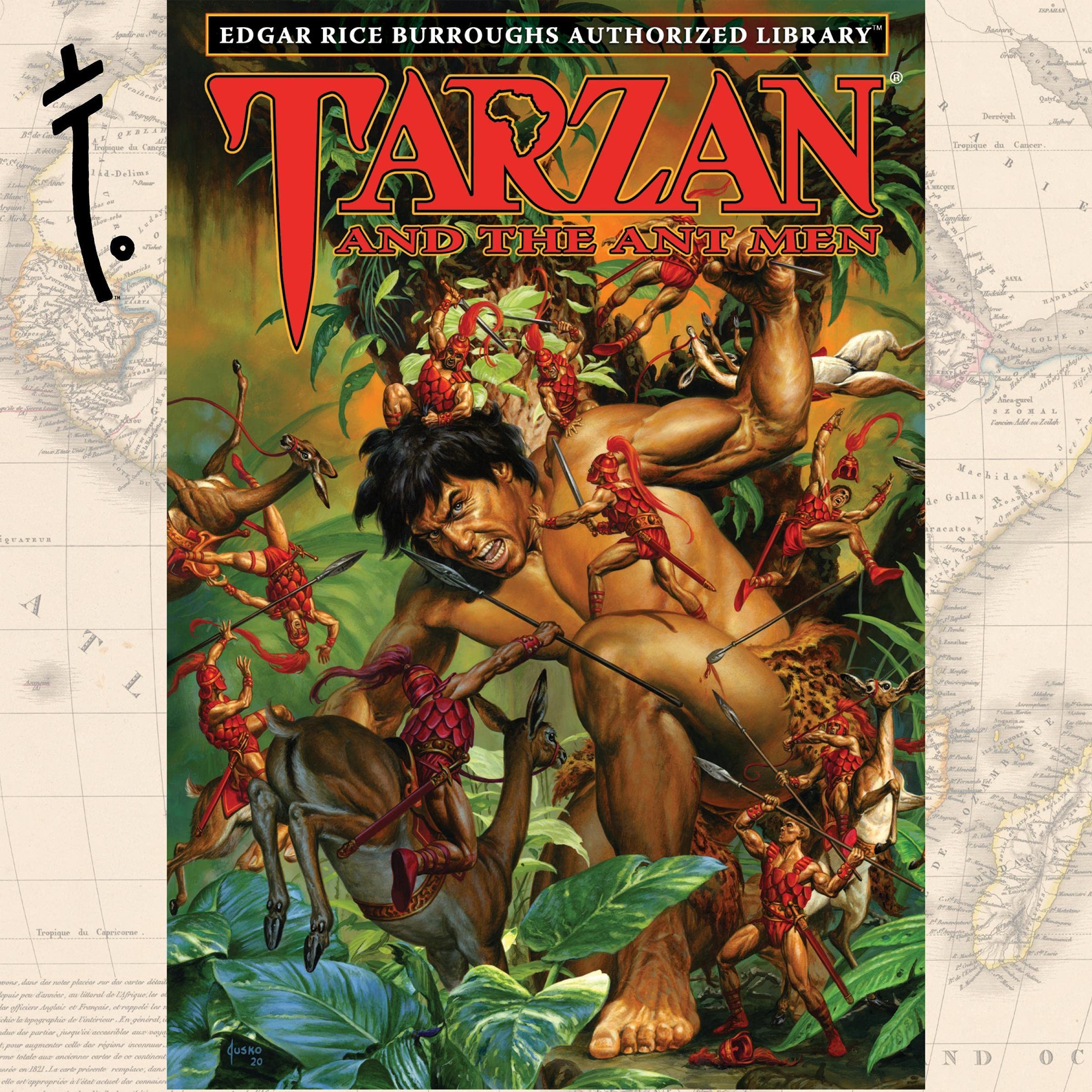 Cover art for Tarzan and the Ant-Men