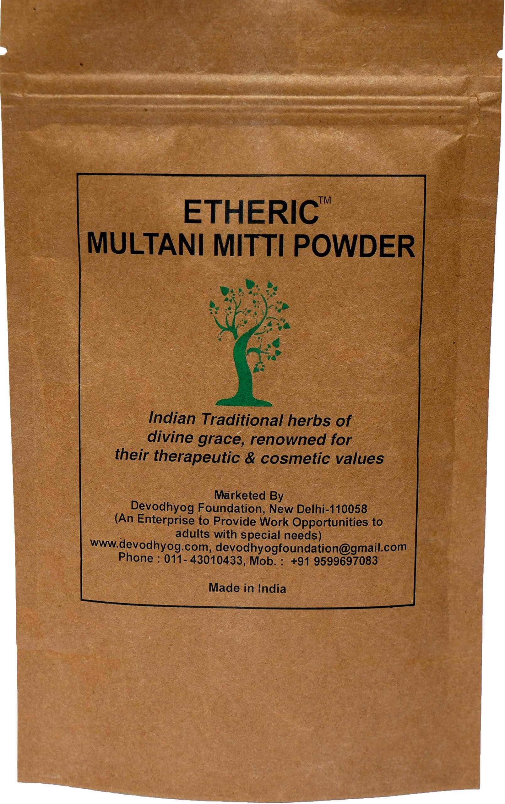 ETHERIC Multani Mitti Powder, 100g