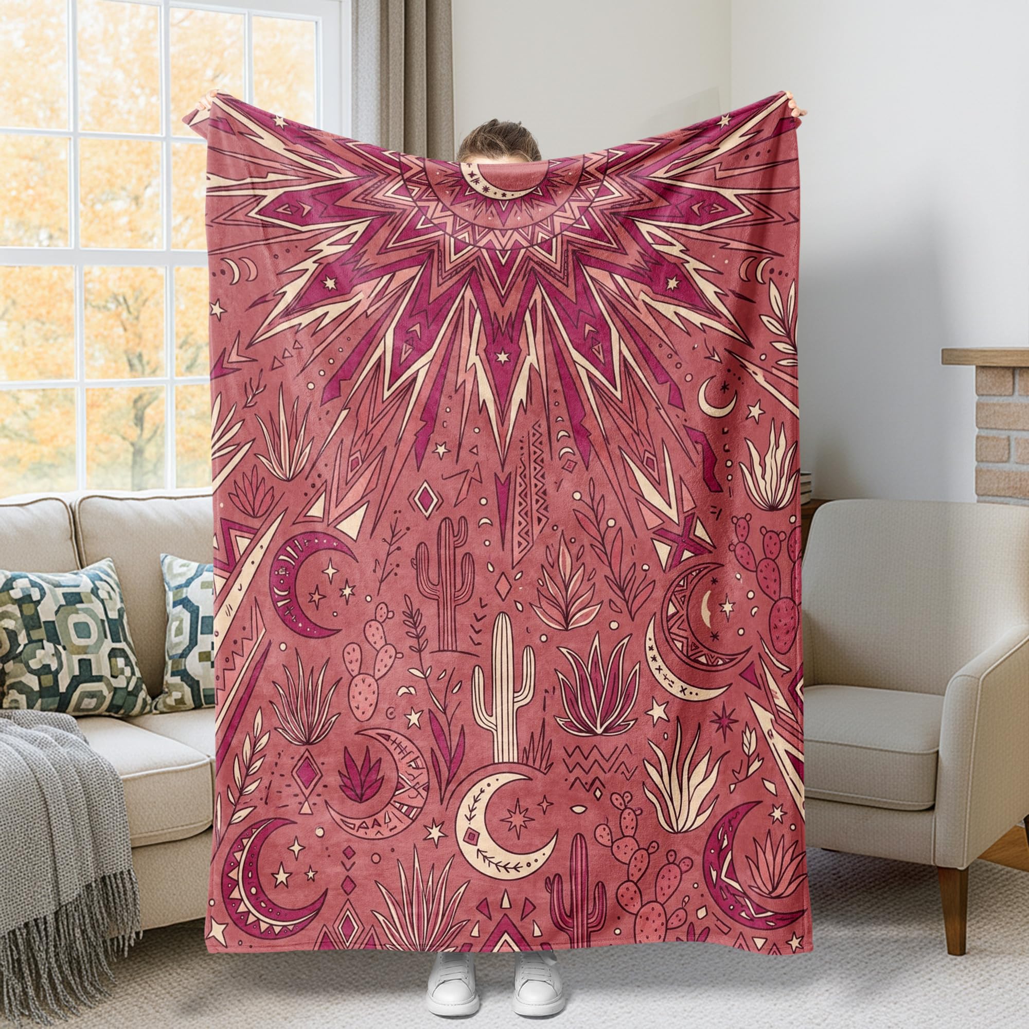 Couverture en peluche compacte contre le froid au bureau et lit