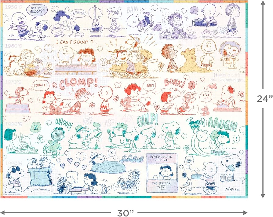 Amazon.co.jp: Hallmark Peanuts 1000ピース ジグソーパズル (75