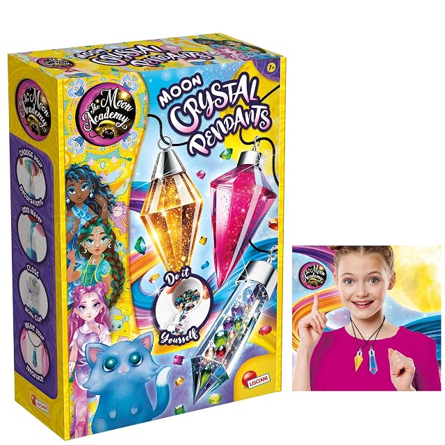 Foto 6 de 6 de Lisciani - MOON ACADEMY - Kit de creación de colgantes mágicos para niños a partir de 8 años