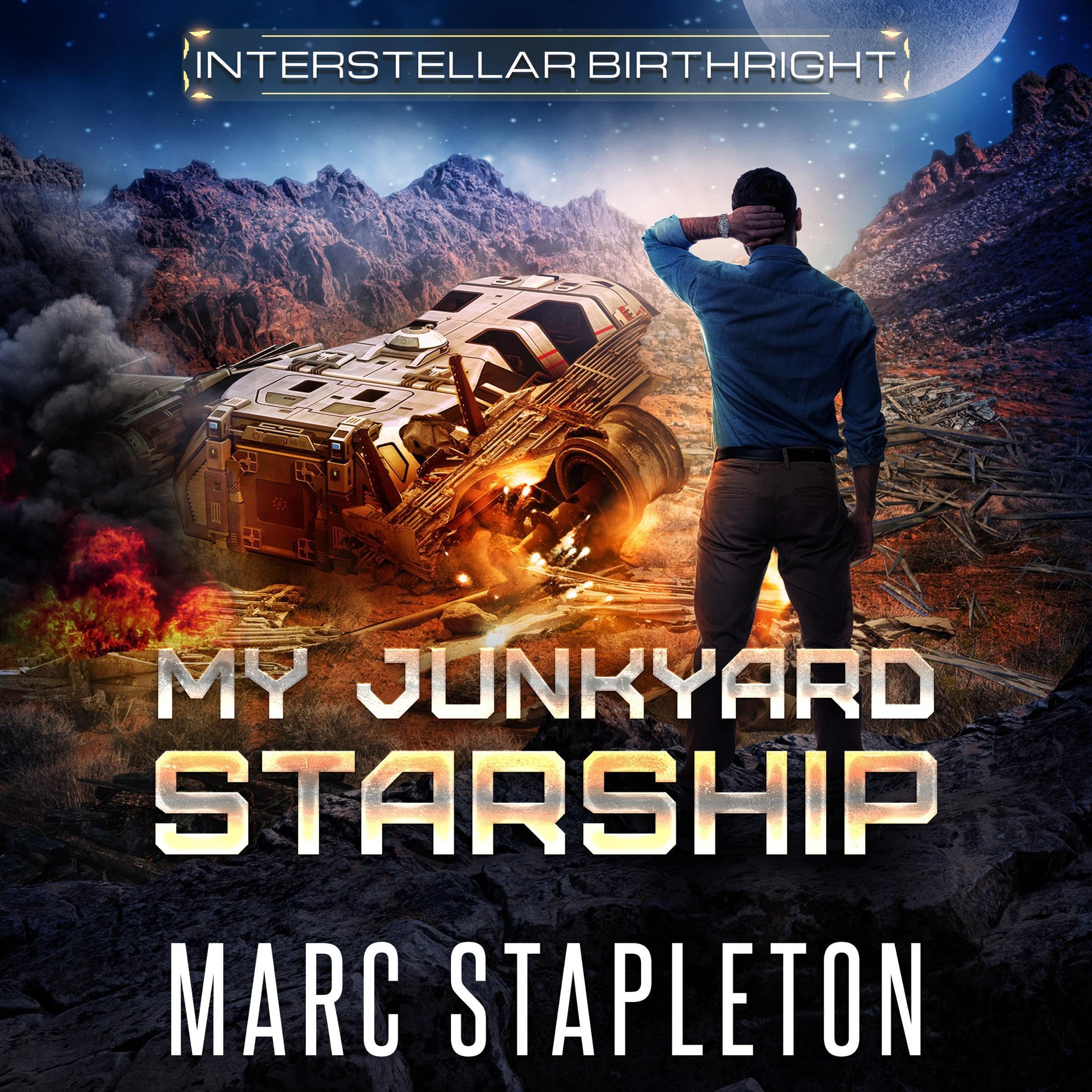 Cover art for My Junkyard Starship