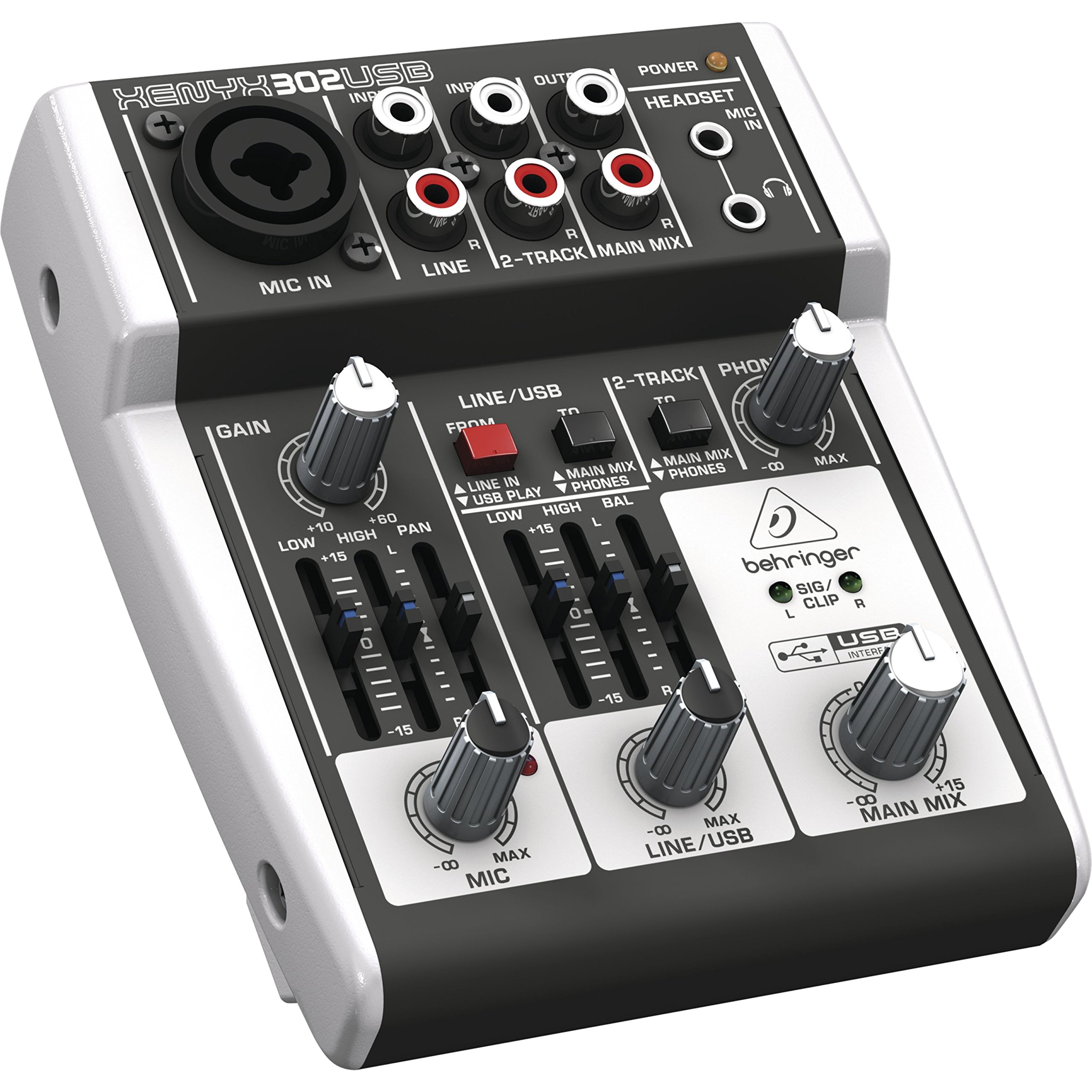 Behringer Xenyx 302 USB Karaoke, Stüdyo vb. için