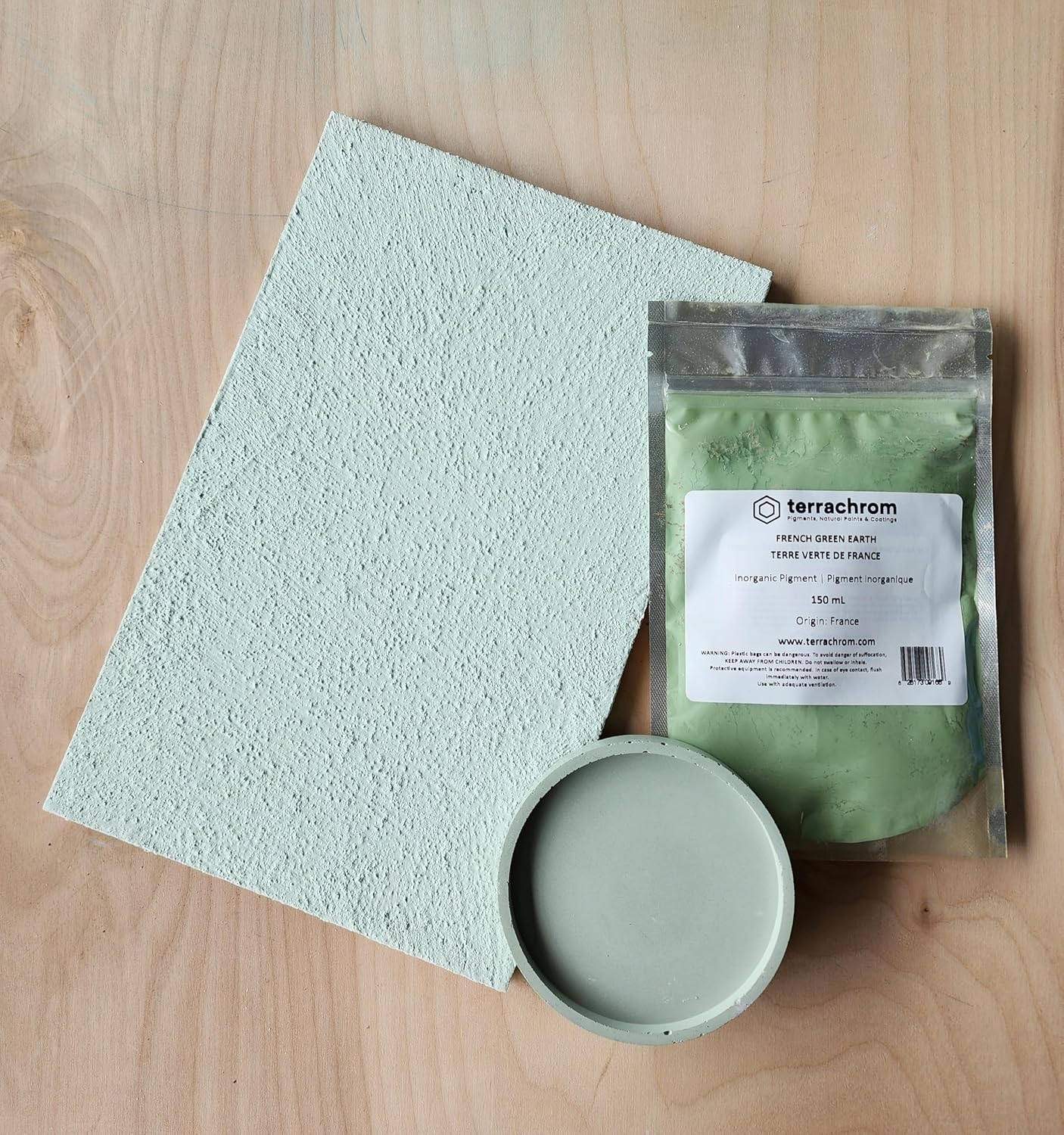 Mineral Pigment Packs - 3x150ml EA (GREEN collection: Gr Earth - Gr Umber - Brentonico Gr)