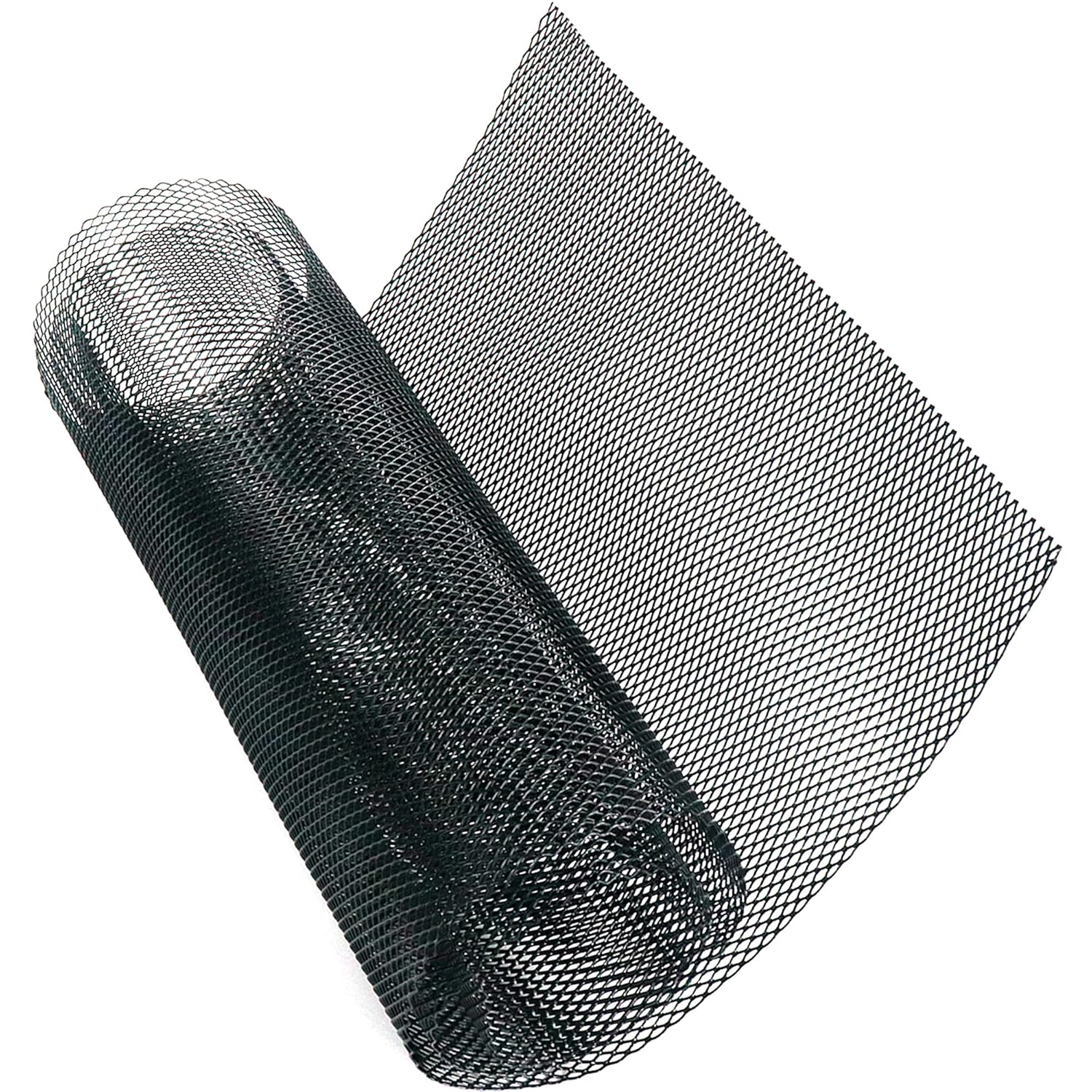 AUTOT 40"x13" Car Grill Mesh 6x3mm Aluminum Alloy Grille Mesh Sheet