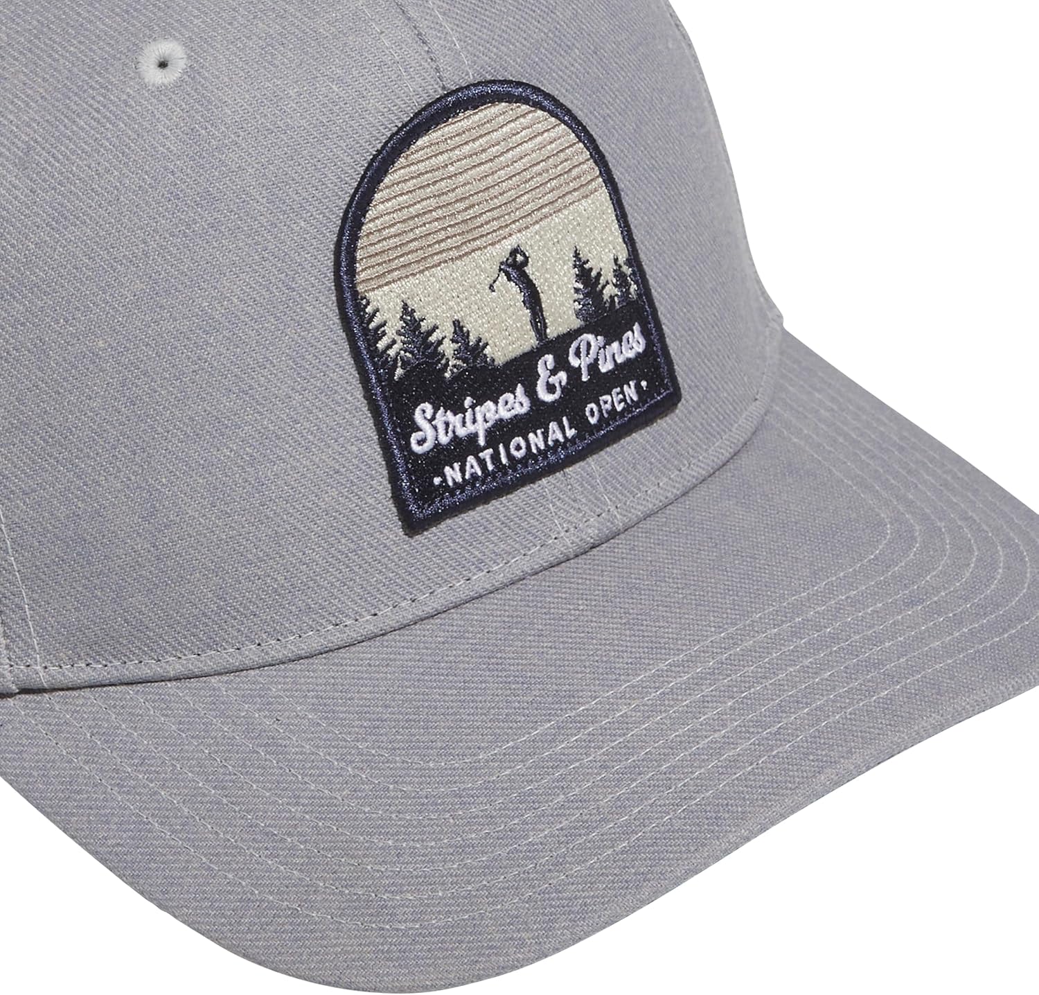 adidas Men's Stripes and Pines High Crown Golf Hat