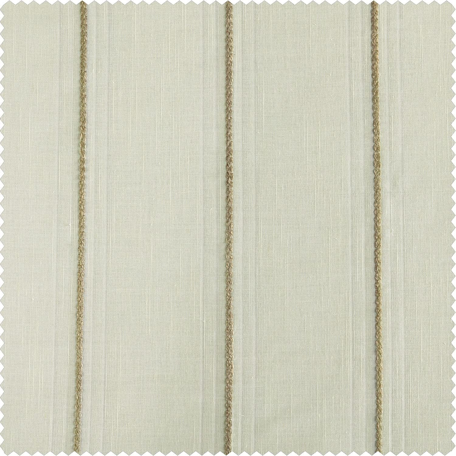 HPD Half Price Drapes Striped Linen Sheer Curtains for Living Room 50 X 108 (1 Panel), SHCH-HC66085-108, Aruba Gold