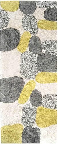 Miniatura 1 de Tapete para baño con diseño de piedritas, Algodón, New Willow