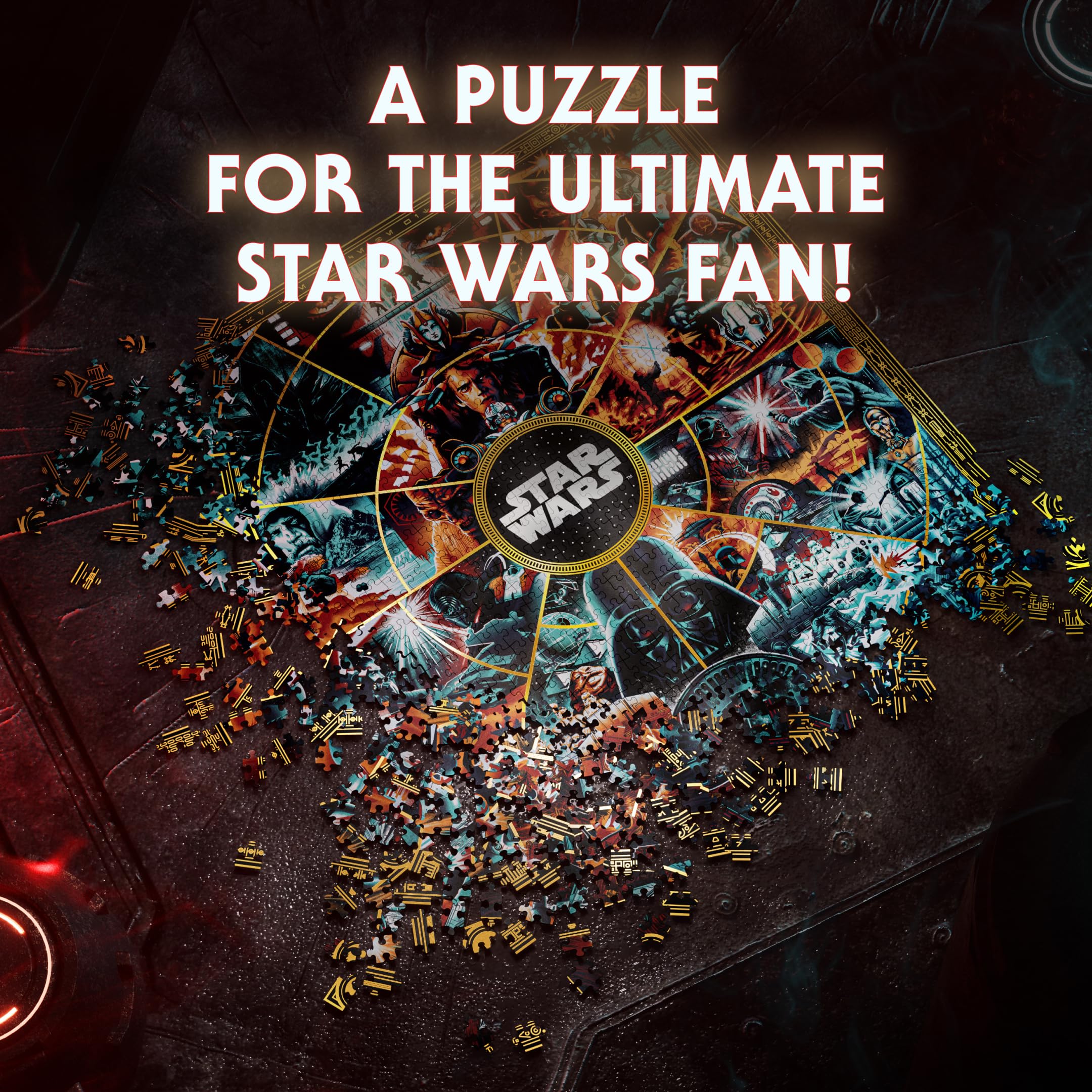 Puzzle wielowymiarowe Star Wars (1000 szt.)