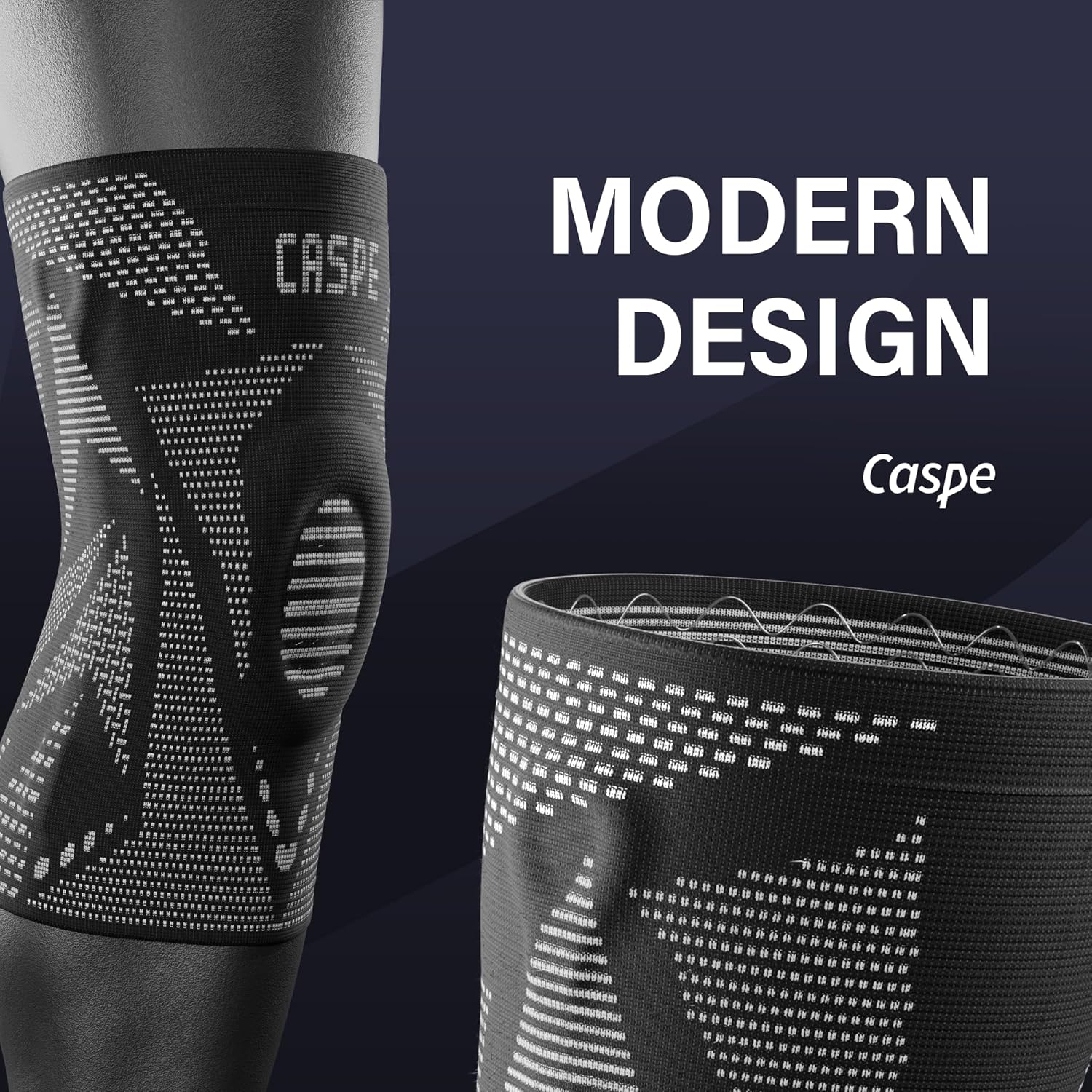 膝圧縮スリーブ、膝の痛みのための女性と男性、膝蓋骨ゲルパッド&amp;サイドスタビライザー付き膝サポート、痛みを和らげる膝ブレース、