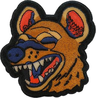Laughing Hyena Iron on Patch (P7296)