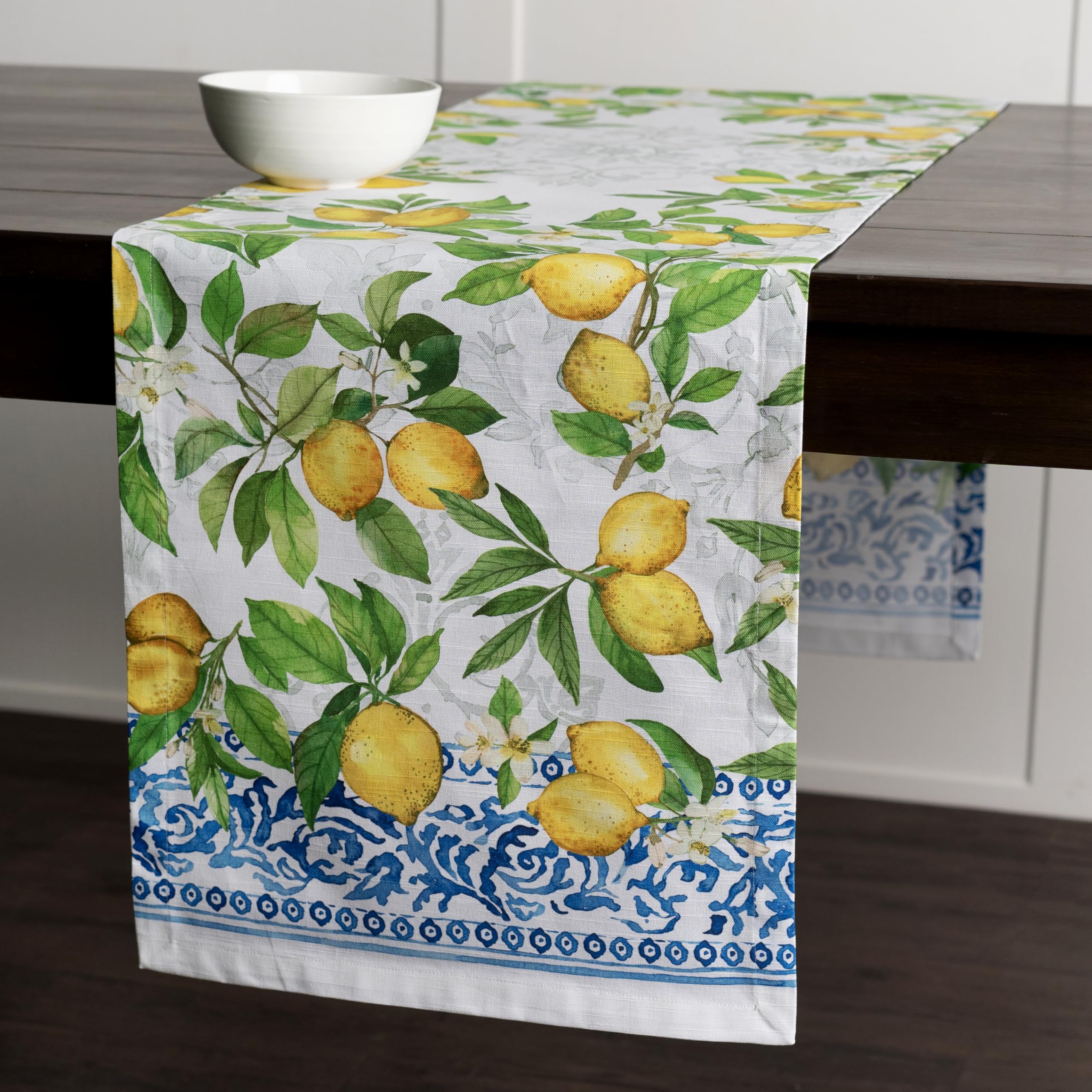 Maison d' Hermine Table Runner 100% Cotton 37 CM x 180 CM (Single Layer), 057 - Cedrat - Image 8