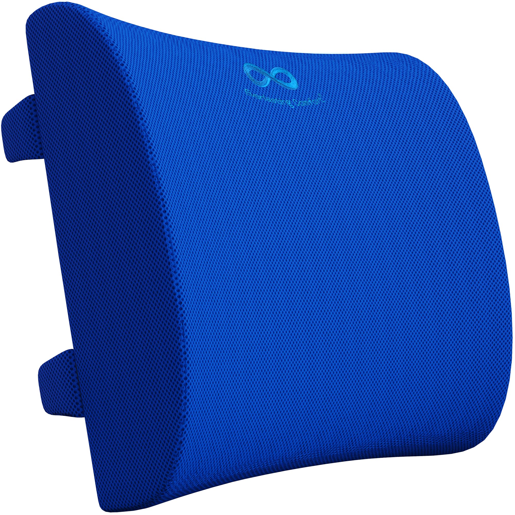 Everlasting Comfort Lumbar Support Cushion for Car Seat - Memory Foam Back Cover for Car - Lumbar Support Promotes Better Posture, Back Pain Relief - Ideal for Driving