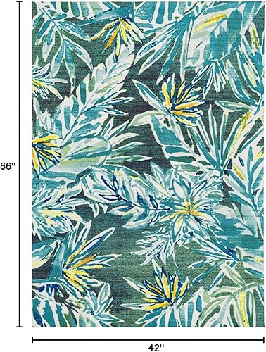 Vista 148 de DECOMALL Tapete pequeño de 2 x 3 pies para puerta, para porche, patio, balcón, terraza, patio, multicolor, 24 x 36 pulgadas Multi 06