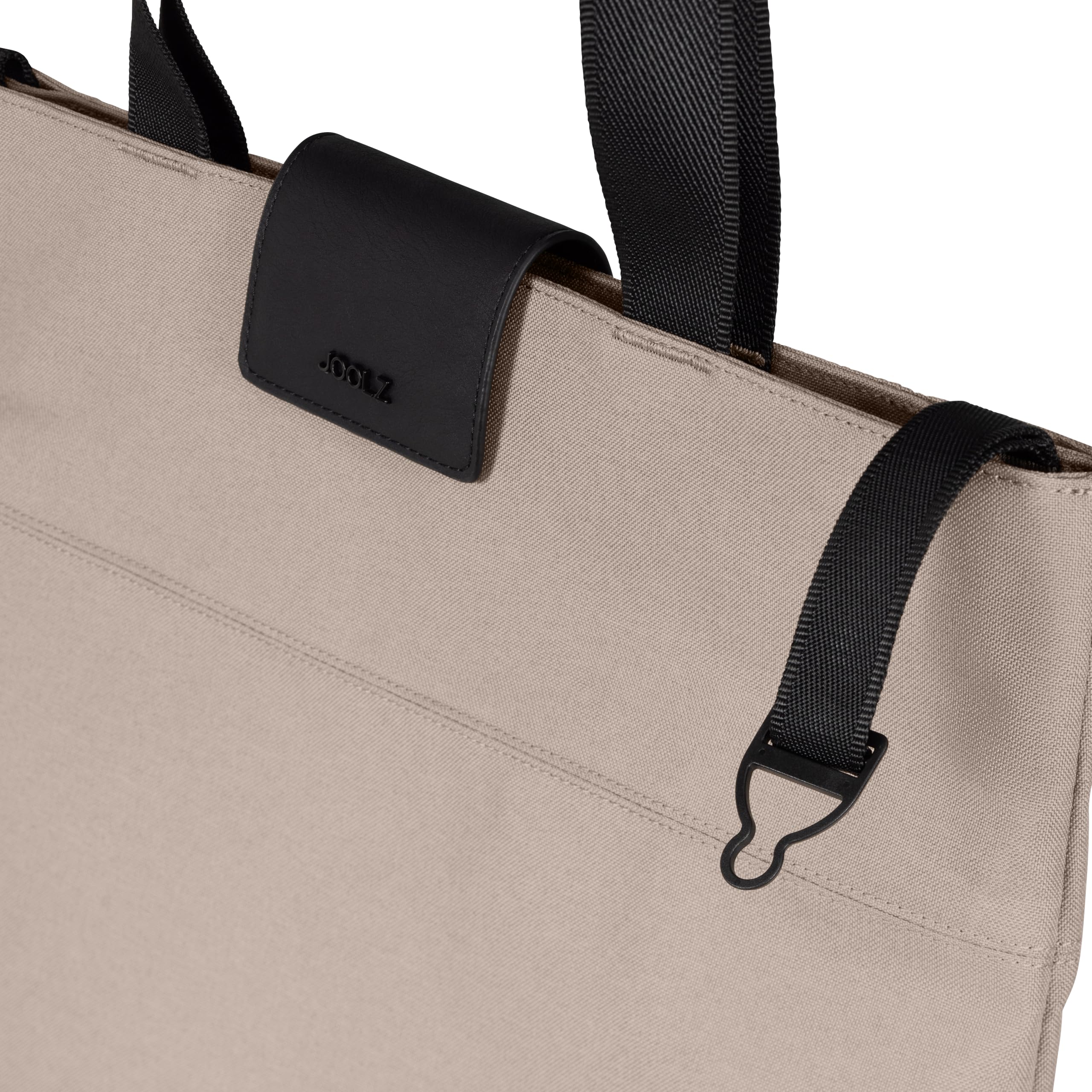 Joolz Wickeltasche – Geräumige Windeltasche mit 20L Fassungsvermögen | Stilvolle, wasserabweisendem Material, faltbarer Wickelunterlage & Tabletfach –Kompatibel mit Joolz Kinderwagen – Sandy Taupe