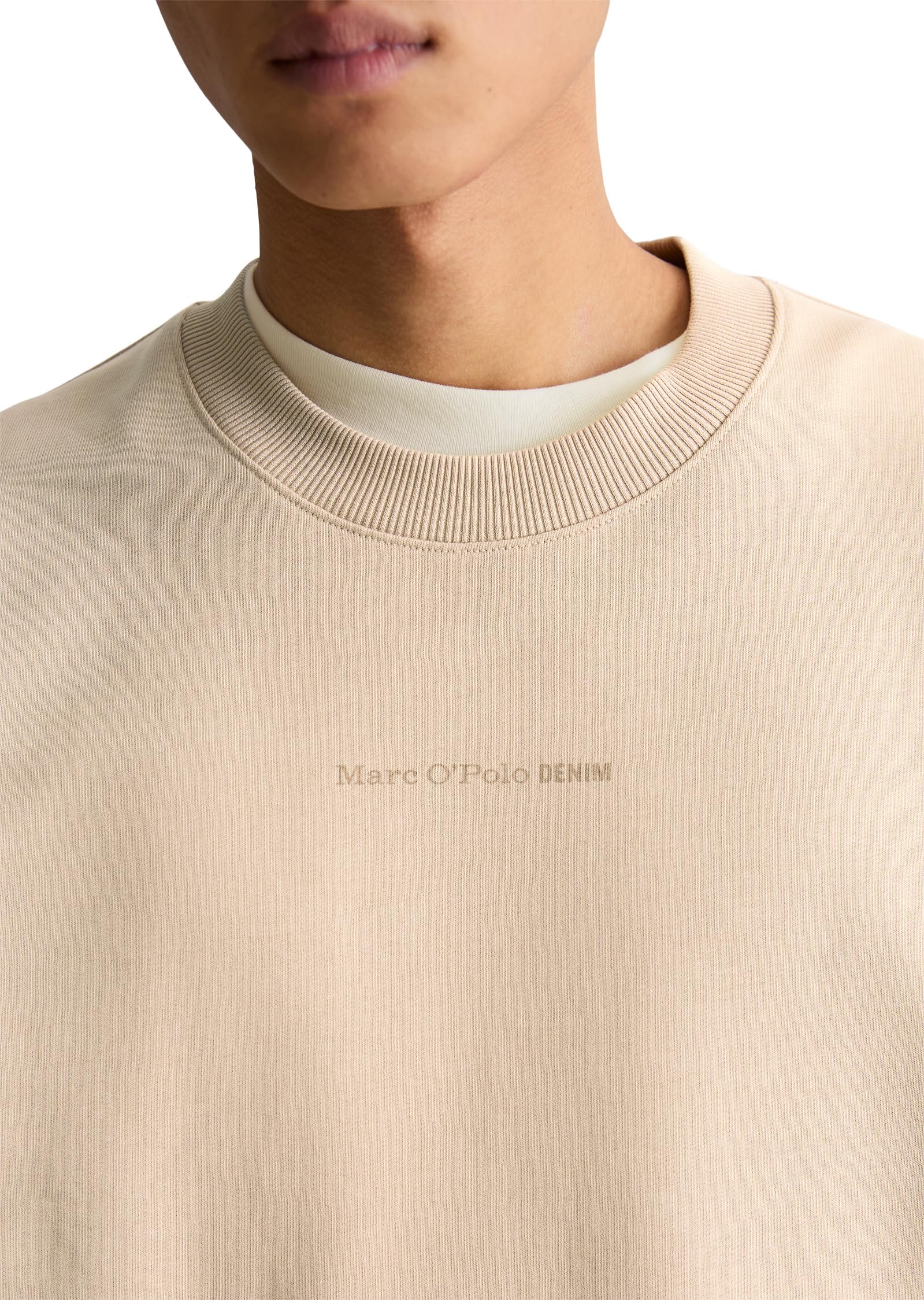 Marc OߴPolo Denim Herren Sweatshirt aus Bio-Baumwolle mit Logo
