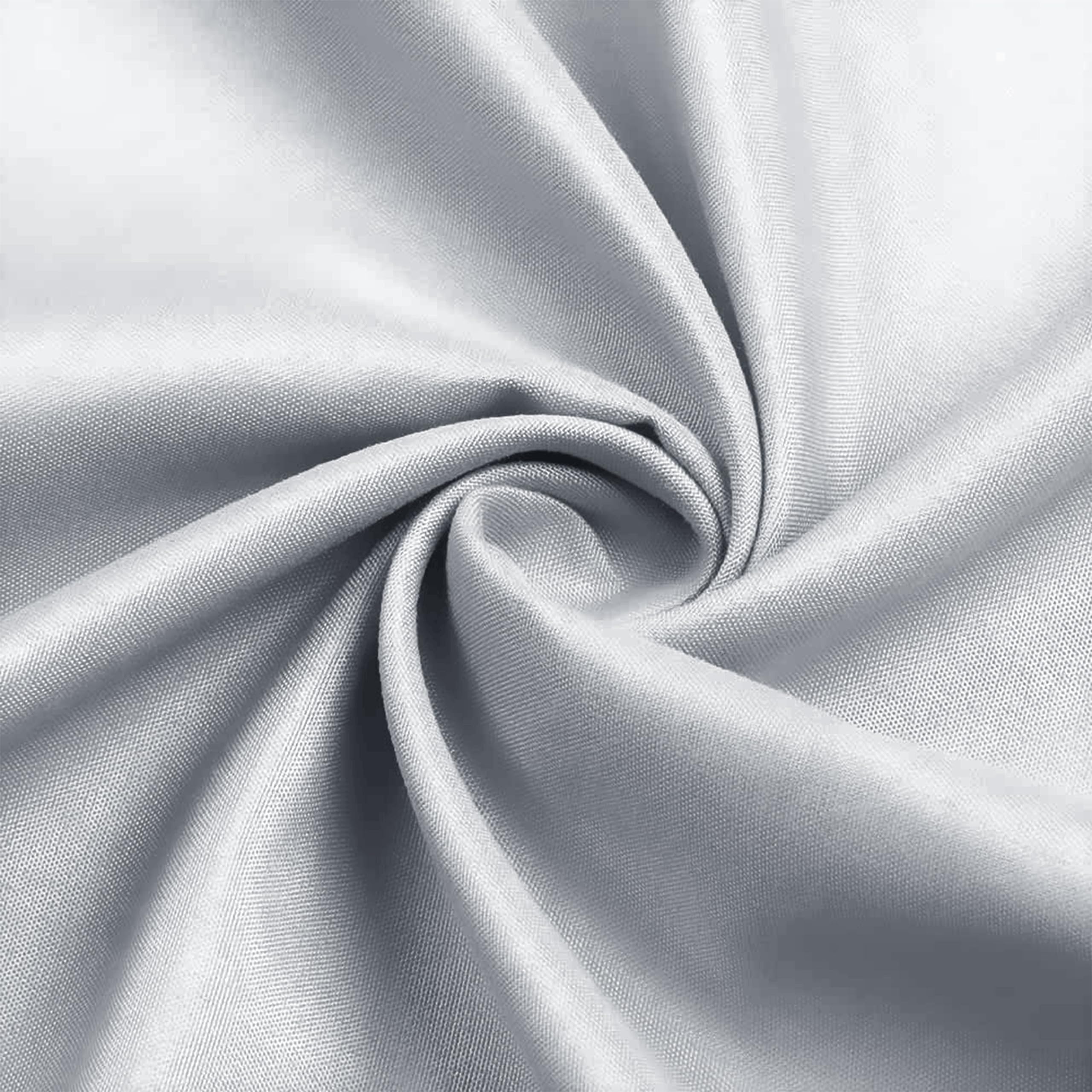 Yorkshire Bedding King Size Fitted Sheets 25 Cm Deep Silver Bed Sheet with Elastic Corners Soft Brushed Microfiber Fabric Breathable Shrinkage & Fade-Resistant Bedsheets - Image 3