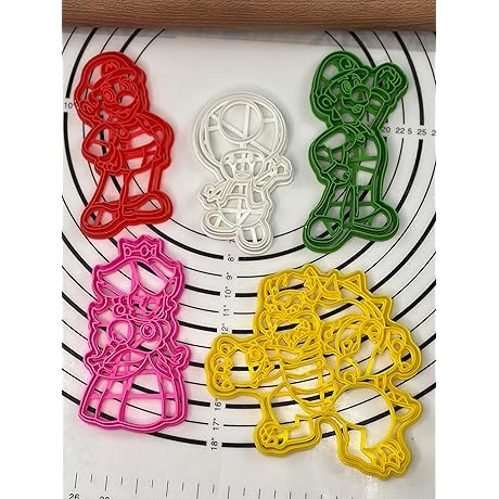 The Mario and his Friends Cookie Cutters: A Culinary Adventure with Beloved Characters