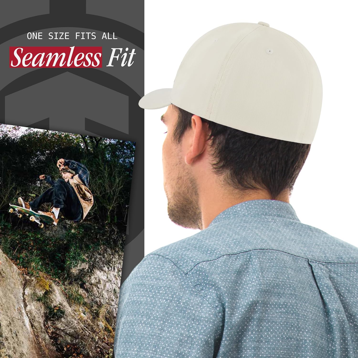 Element Unisex-Adult Element Baseball Hat, Adult Flex Fit Active Sport Cap with Curved Brim - Image 4