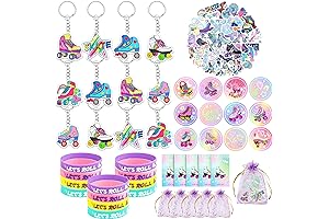 110 PCS Skating Party Decorations: Your Key to an Epic 80s/90s Rollerblading Extravaganza
