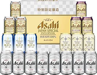 【ギフト限定/お歳暮】アサヒスーパードライジャパンスペシャル冬限定5種セット(JKV-5) [ 350ml×20本 ] [ギフトBox入り]