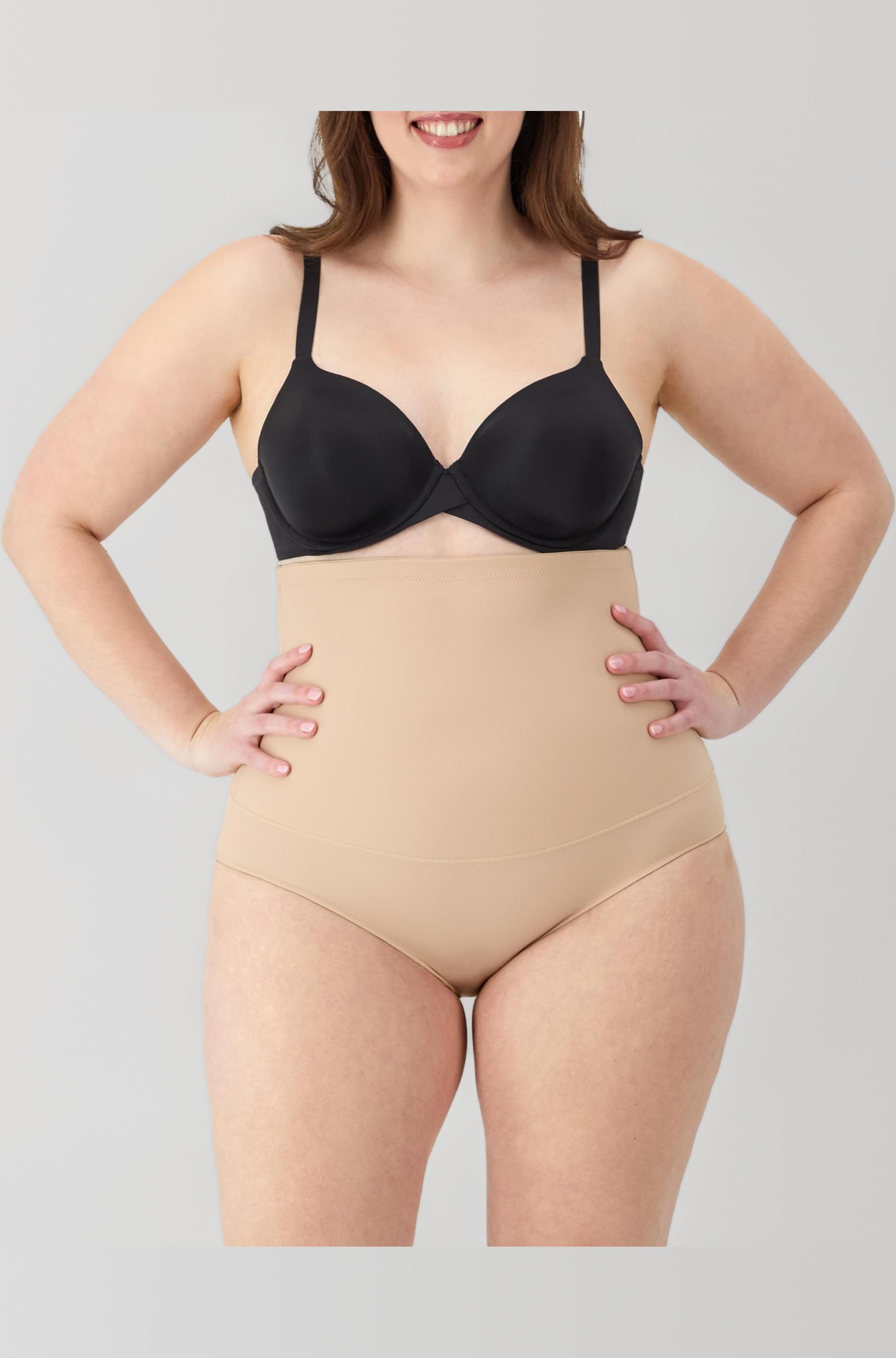 Flexees Maidenform Women's Shapewear Hi-Waist Brief Firm Control
