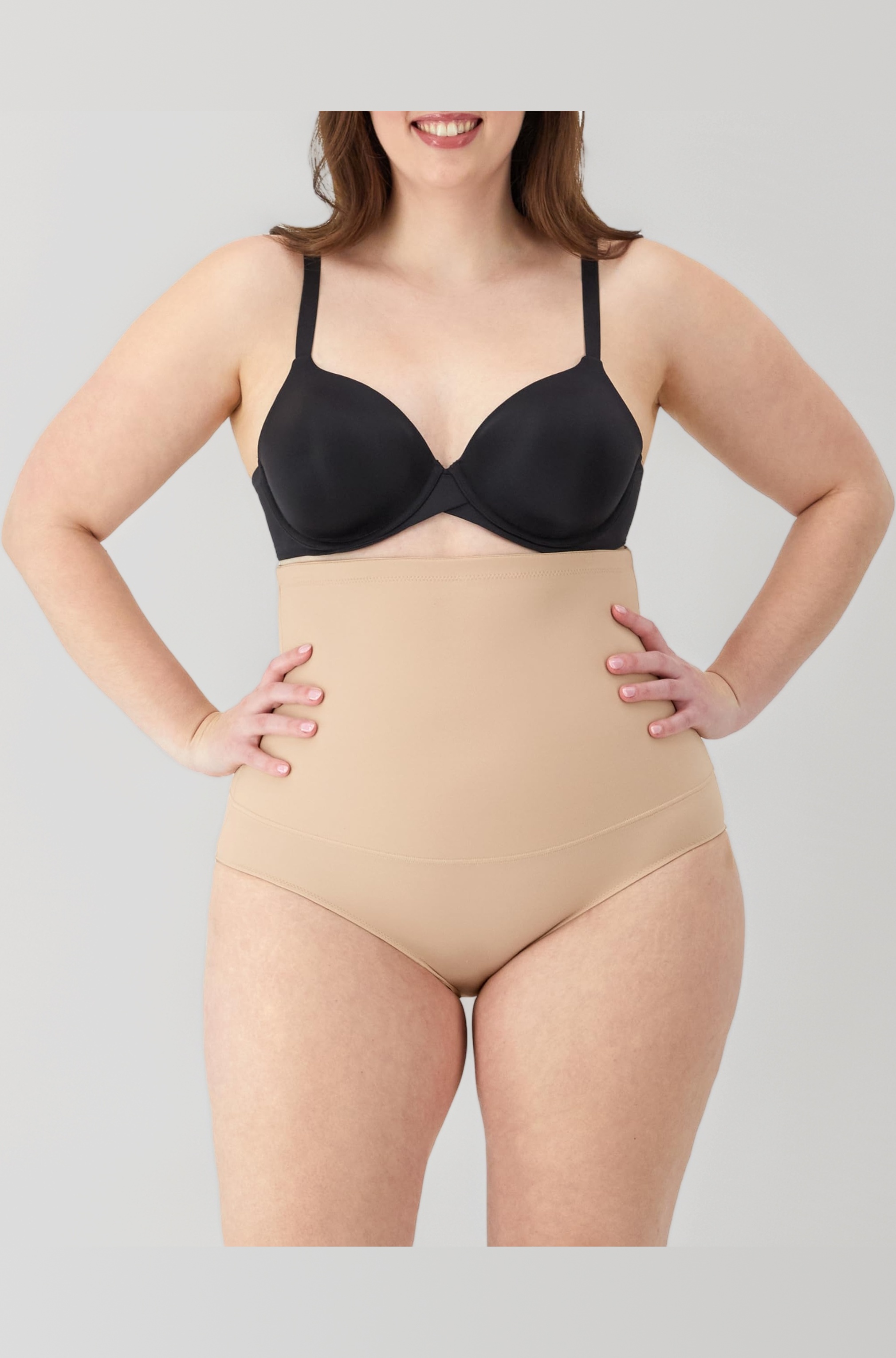 Flexees Maidenform Women's Shapewear Hi-Waist Brief Firm Control