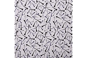 Cotton Golf Tossed Tees Golf Fabric by the Yard