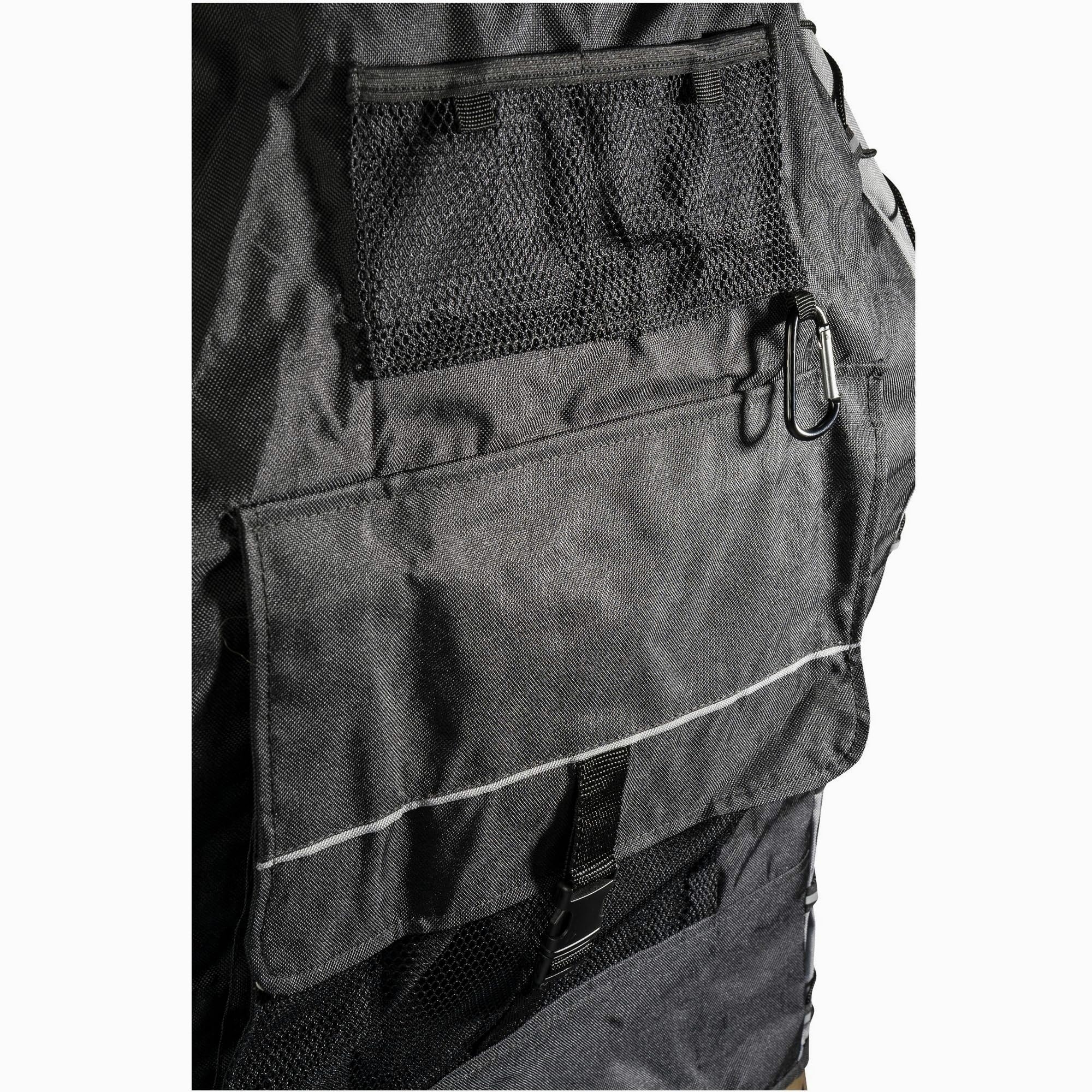 Jeu de 2 housses pour siège avant XL noires Peraline
