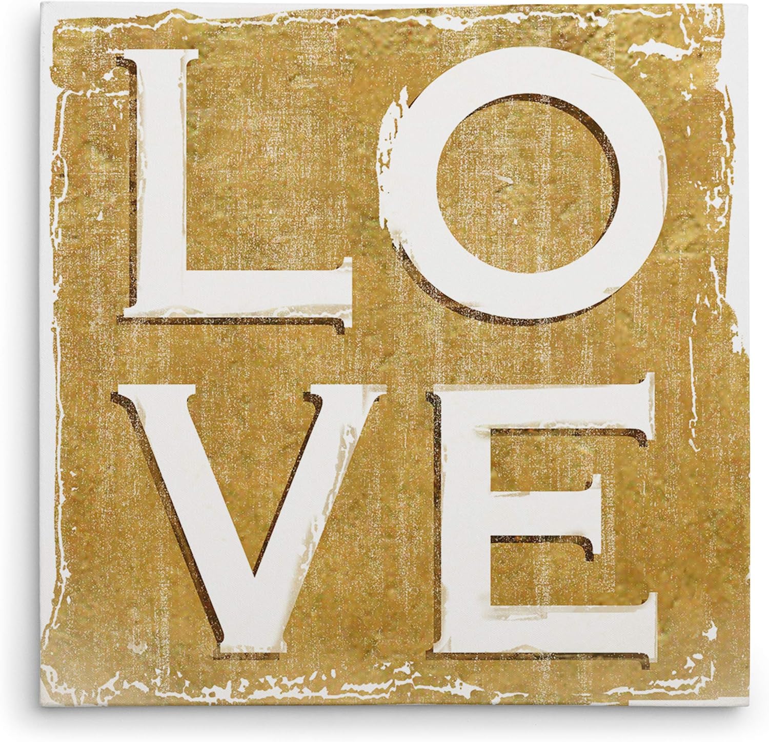 Renditions Gallery Wood Love Gallery Wrapped Canvas Wall Art, 32x32,