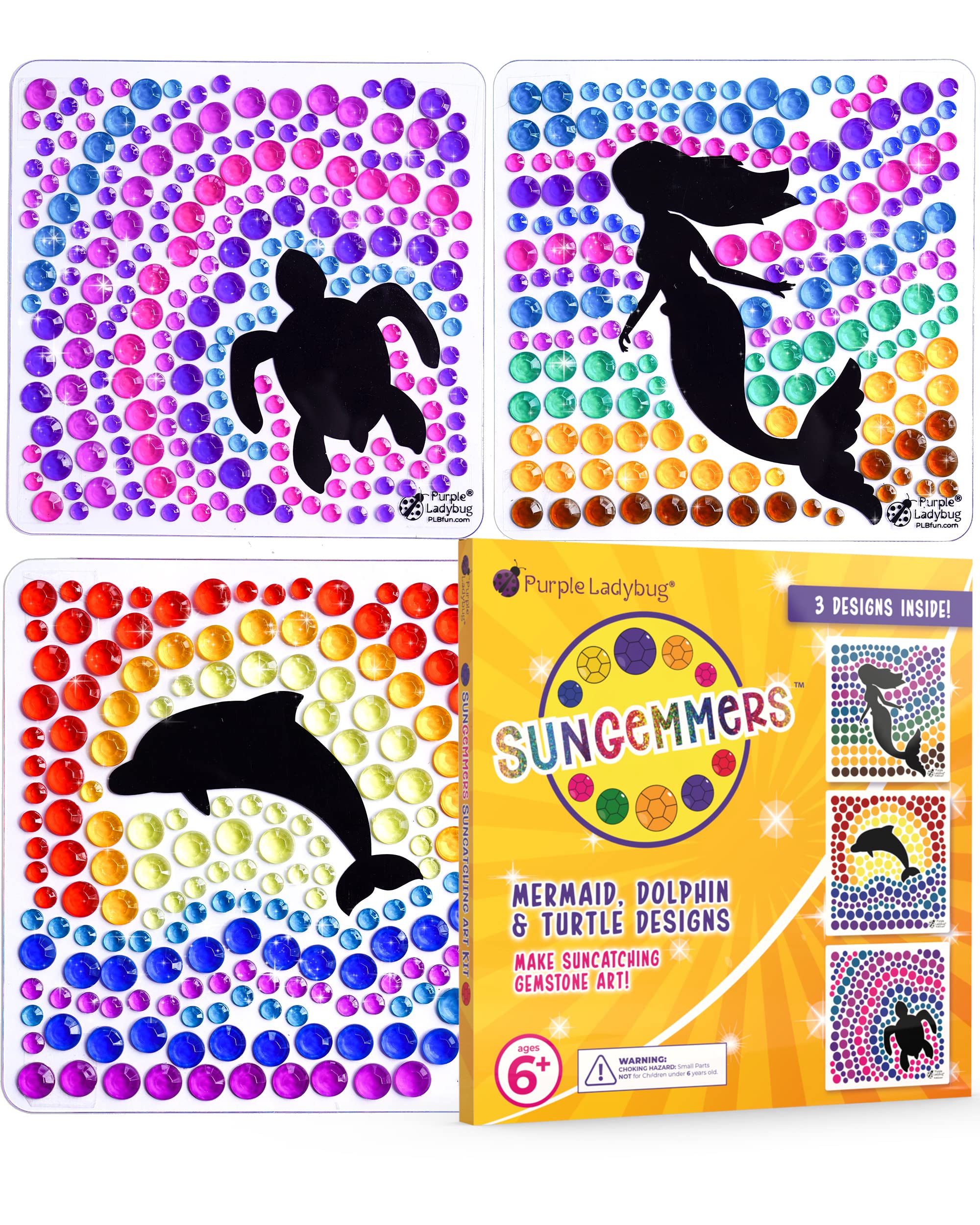 Buy SunGemmers Suncatcher Gem Art Kits for Kids Ages 6 + Diamond