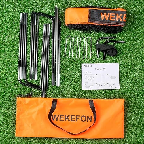 Miniatura 7 de Soccer Goal with Carry Bag, 109MM Strengthen Pole, Arched Design, Kids Soccer Goals for Backyard Set 5x 3.13.6x2.72.9x2.4ft Portable Pop Up Soccer