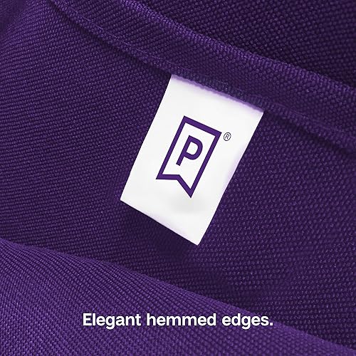 Miniatura 5 de Gee Di Moda - Mantel rectangular de 90 x 132 pulgadas, de poliéster, lavable, para mesa de 6 pies, ideal para bufé, fiestas, cena festiva, bodas,