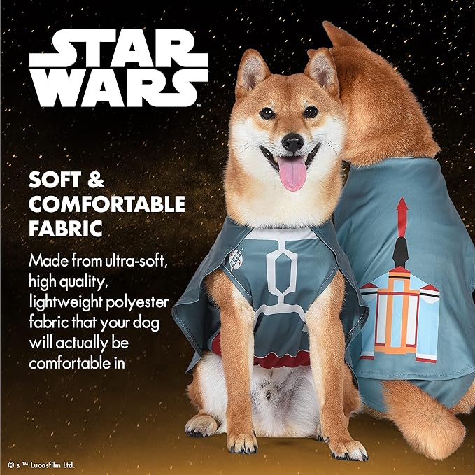 Disfraz para Perro Boba Fett Star Wars Talla X-L Grande miniatura 4